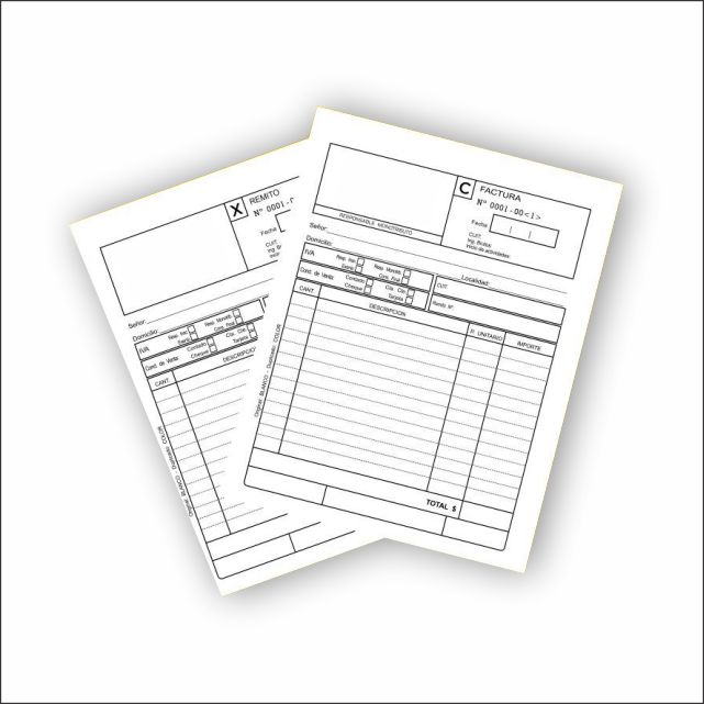 Facturas, Remitos, Recibos